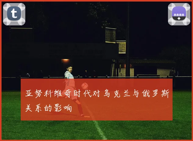 亚努科维奇时代对乌克兰与俄罗斯关系的影响
